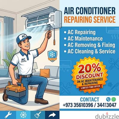 Air conditioner maintenance cleaning motor fixing compressor fan
