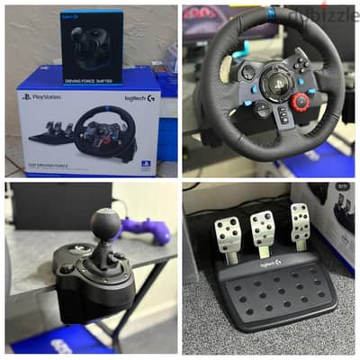Excellent condition Logitech G29 full set with Shifter for PS5 PS4 PC