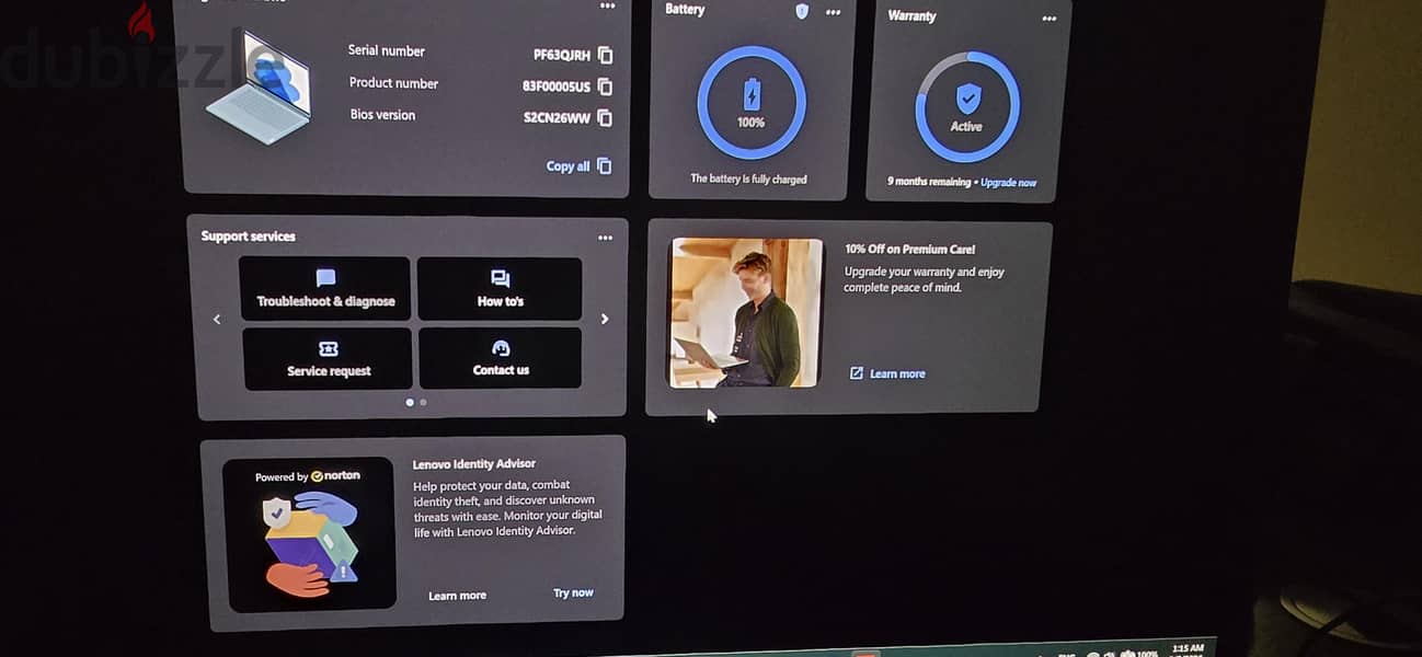 legion 15iax10 RTX 5060 8GB 1