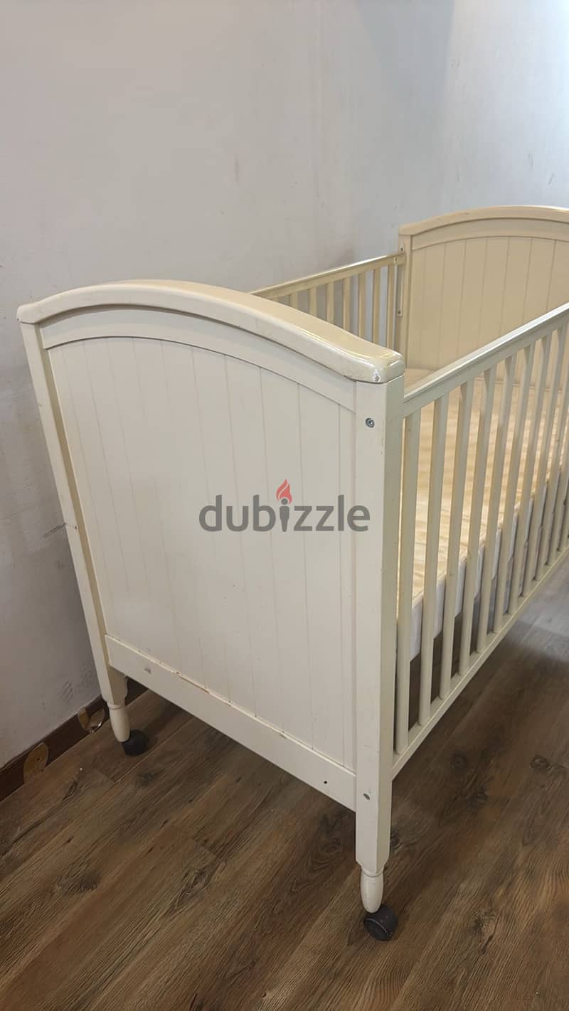 Junior Baby Cot with Matress 2