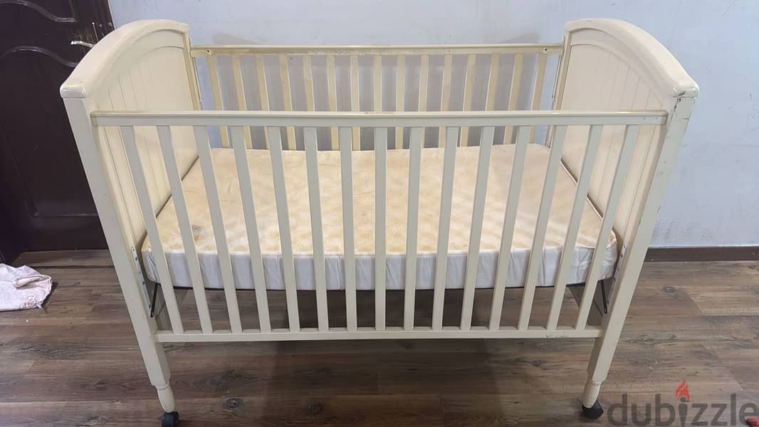 Junior Baby Cot with Matress 4