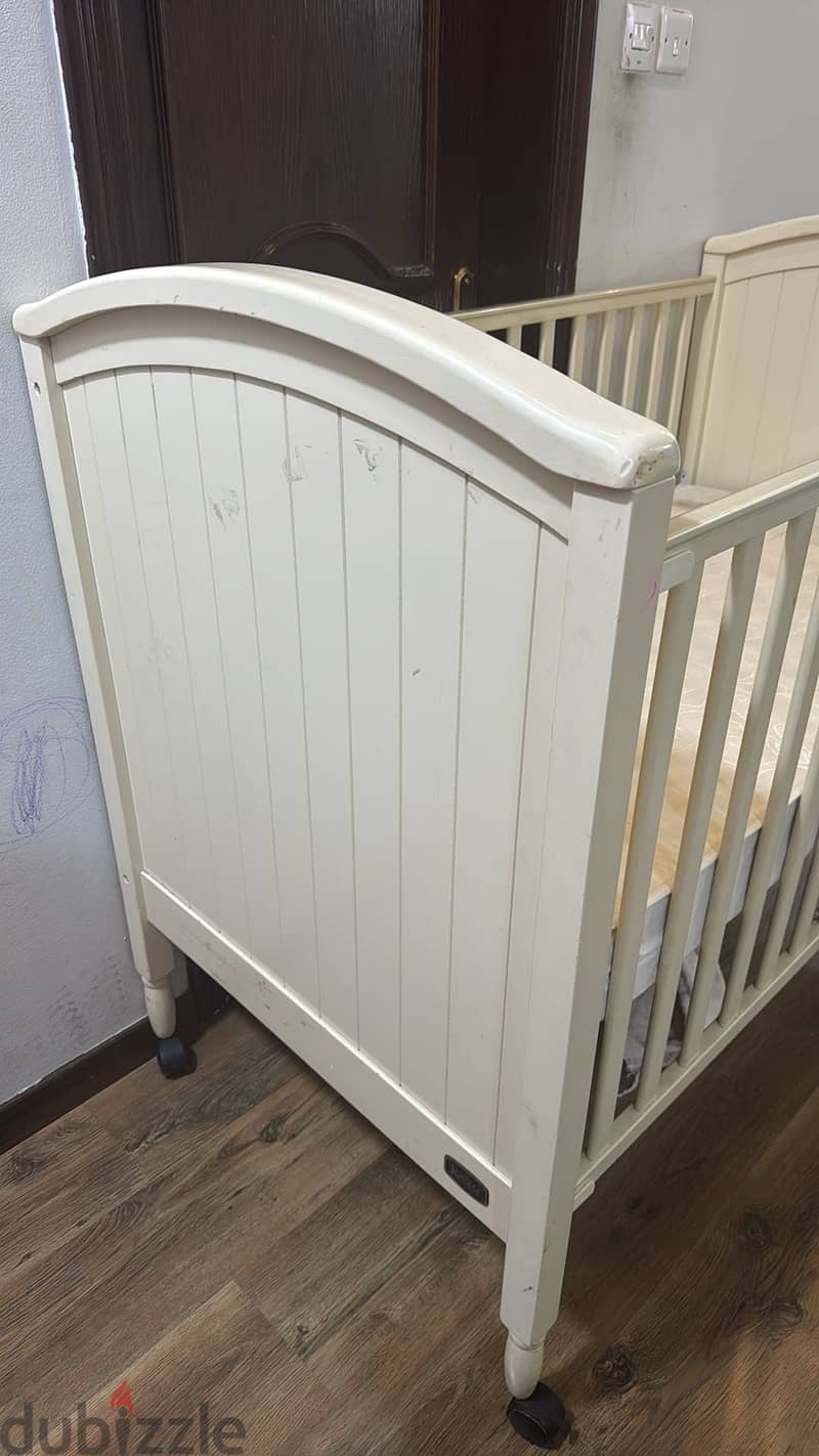 Junior Baby Cot with Matress 5