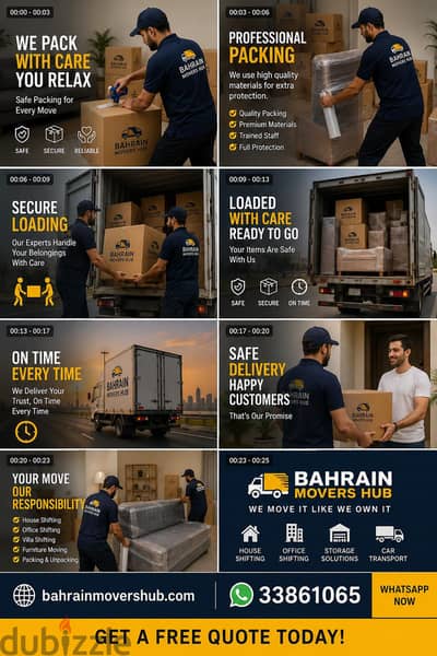 Best Movers and Packers in Bahrain | House Shifting Services villa