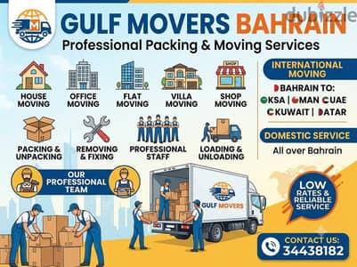 Bahrain Movers and packers international service