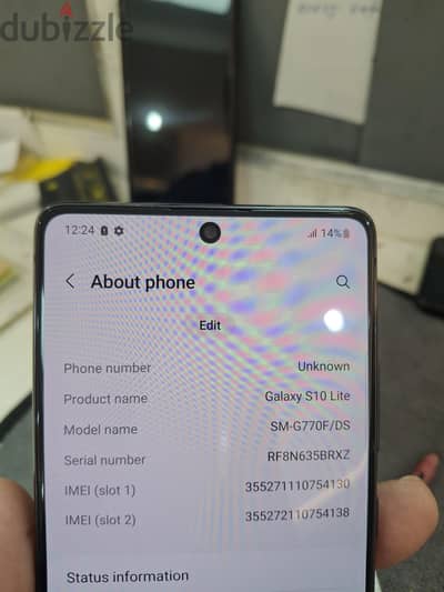 Samsung S10 lite
