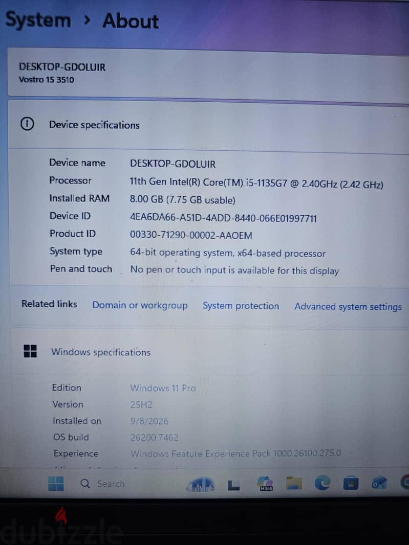 Dell Vostro 11th 4