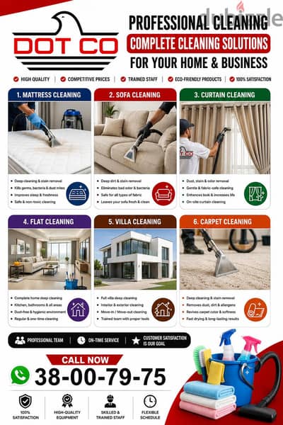 cleaning,paint,pest control,plumbing