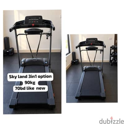 treadmill sky land 3in1 option 70bd