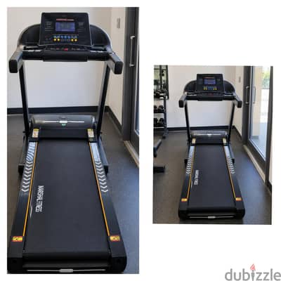 marshal fitness 3.5hp 130kg treadmill 140bd