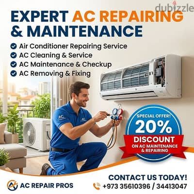 Air conditioner maintenance cleaning motor fixing compressor