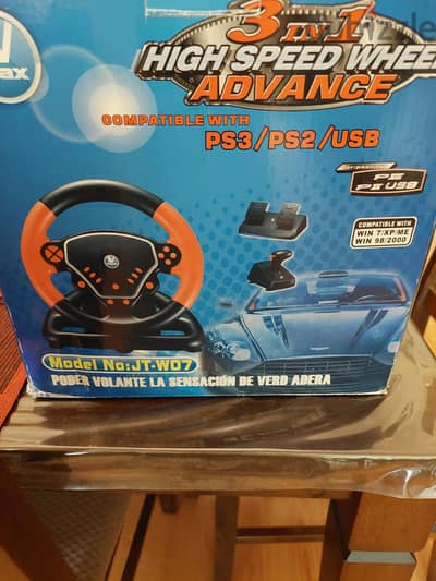3 in 1 high speed wheel advance  PS3/PS2 USB