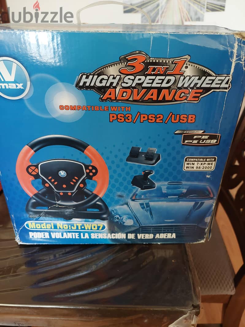 3 in 1 high speed wheel advance  PS3/PS2 USB 3
