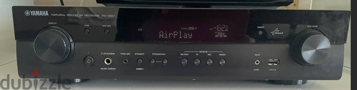 Yamaha RX-S601 Slimline 5.1 AV Receiver - Wi-Fi, Bluetooth, MusicCast,