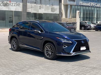 Lexus RX 450h 2017 Blue