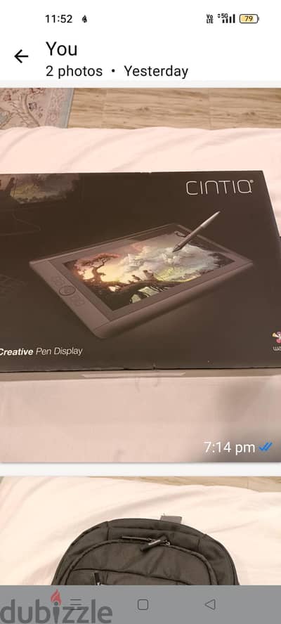 جهاز للرسم   Tablet (cintiq)