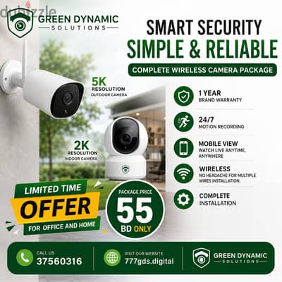 Business Security Offer – CCTV from 75 BD