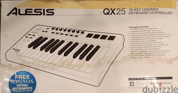 Alesis QX25 MIDI Keyboard