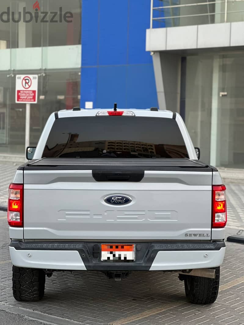 FORD F-150 XLT V8 2022 SILVER 3