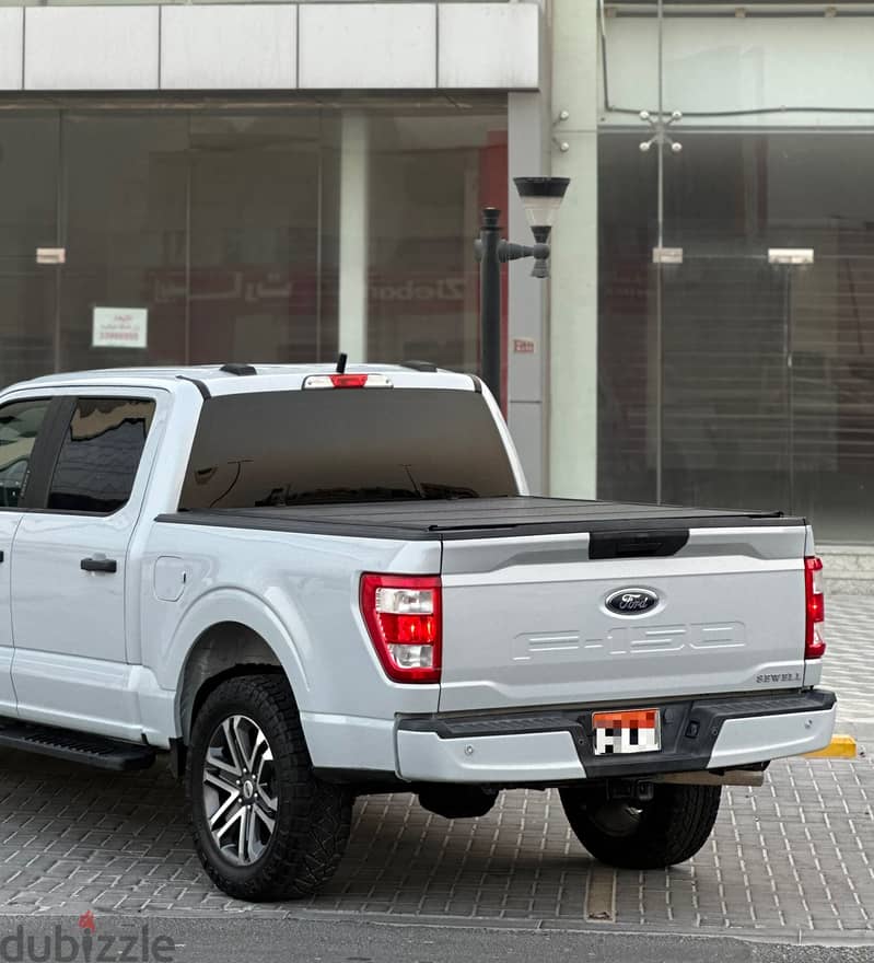 FORD F-150 XLT V8 2022 SILVER 5