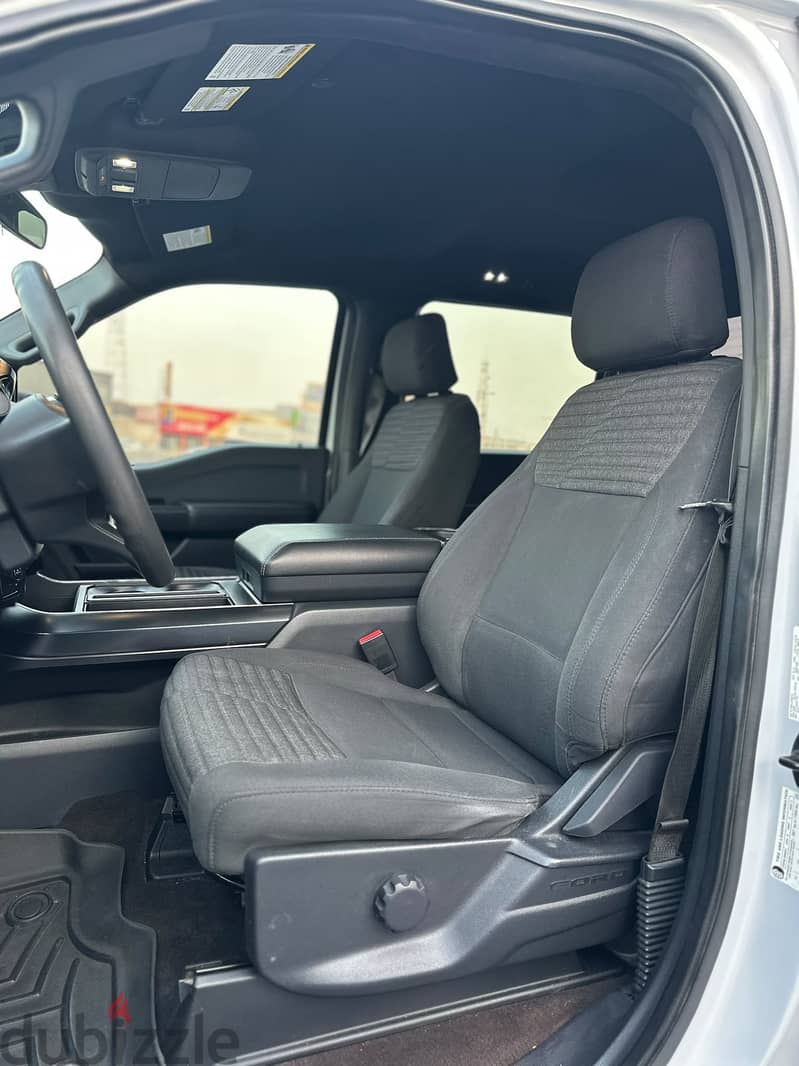FORD F-150 XLT V8 2022 SILVER 7