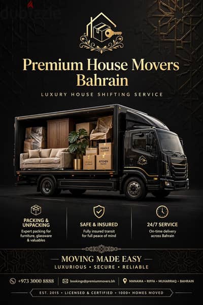 House Shifting Services in Bahrain