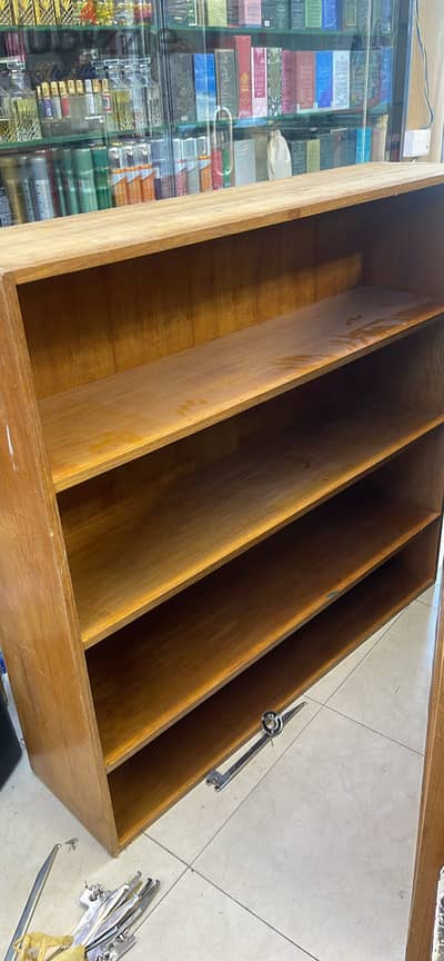 Wooden shelf