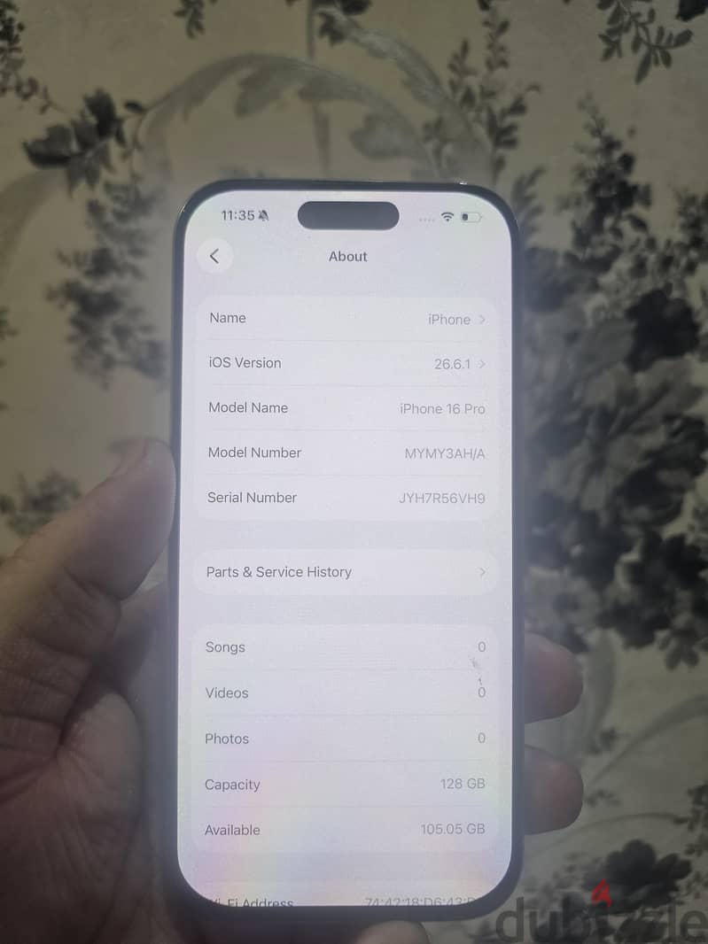 iPhone 16 Pro 128Gb 89% screen changed GX 7