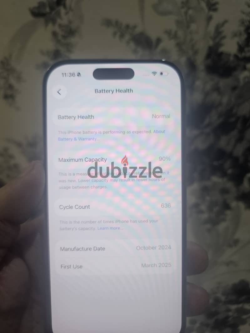 iPhone 16 Pro 128Gb 89% screen changed GX 9