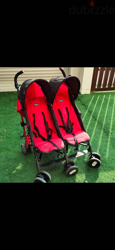 عربة أطفال توأم للبيع - Twins stroller for sale