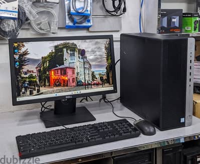 HP Core i7 3.40GHz Speed 6th GEN SSD 10x Fast 19" LEDMonitor Win 11,MS