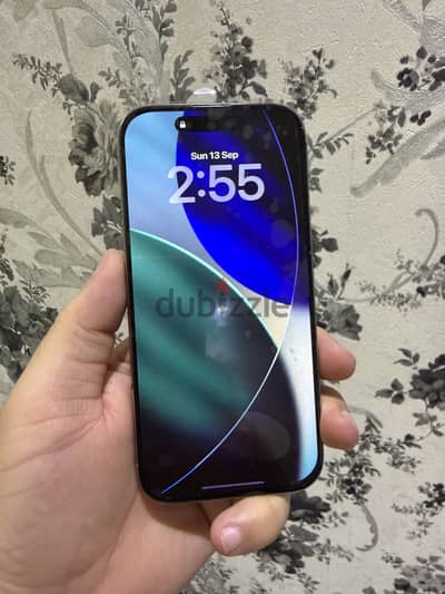 iPhone 16 Pro Titanium  128GB  90%   condition: Clean screen