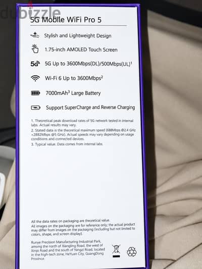 5G Mobile WiFi Pro 5