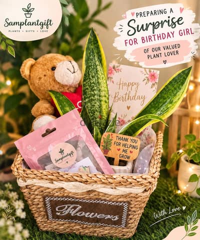beautiful plants n gifting with card