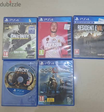 Uused ps4 video games for sale in good condition