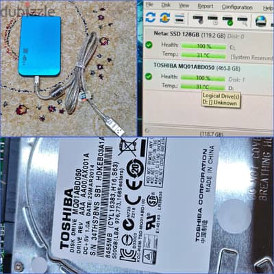 500gb portable hard disk new