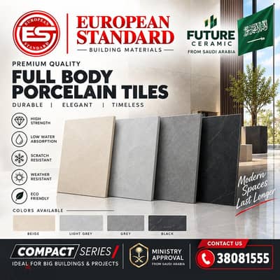 Porcelain tiles