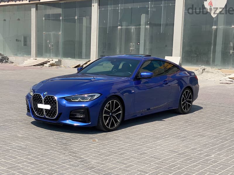 BMW 430i 2021 Blue 1