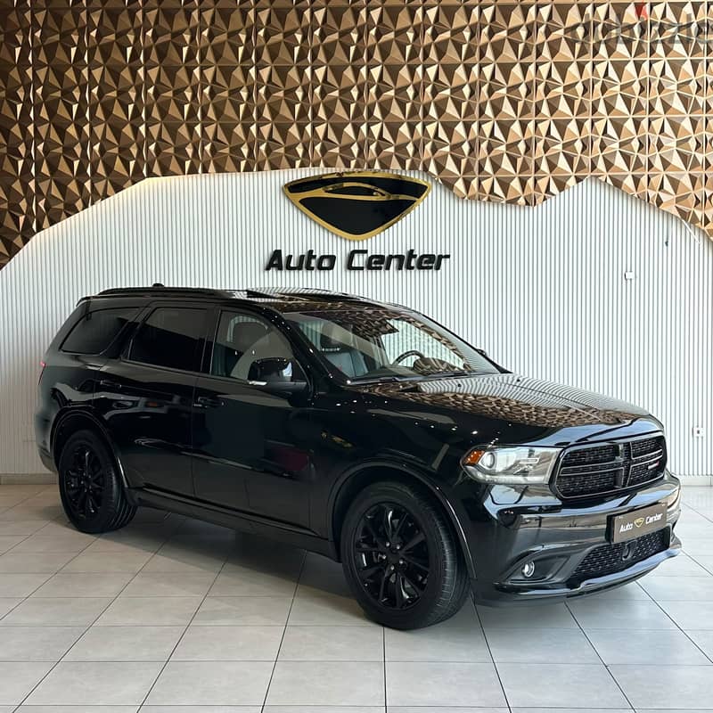 DODGE DURANGO R/T 2017 BLACK 1