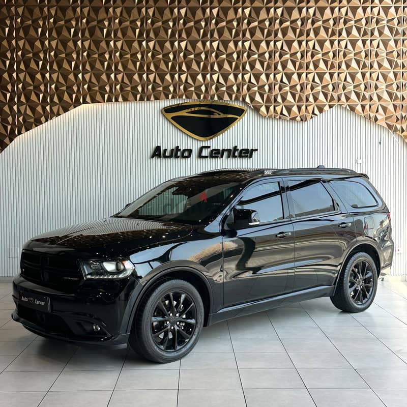 DODGE DURANGO R/T 2017 BLACK 2