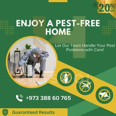 Pest Control Services With Guarantee خدمات مكافحة الآفات مع الضمان