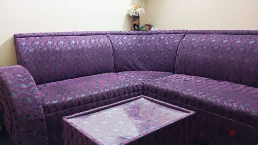 SOFA SET WITH TABLE FOR SALE