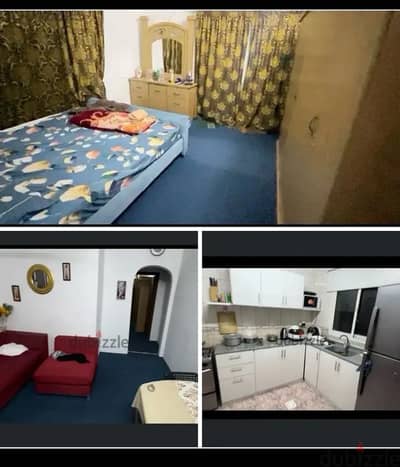 One BHK Room with ewa for rent in salihiya near gulf union insurance