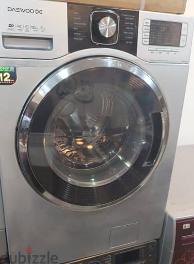 Daewoo 10KG Washer 7KG Drayer Working Good  50BD