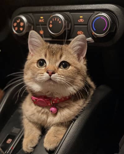 Scottish straight kitten