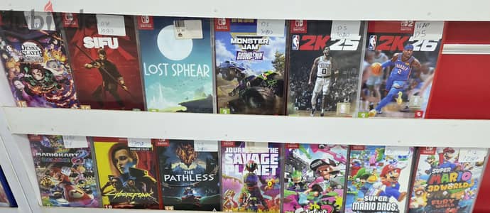 NINTENDO SWITCH 1 /2 USE GAMES