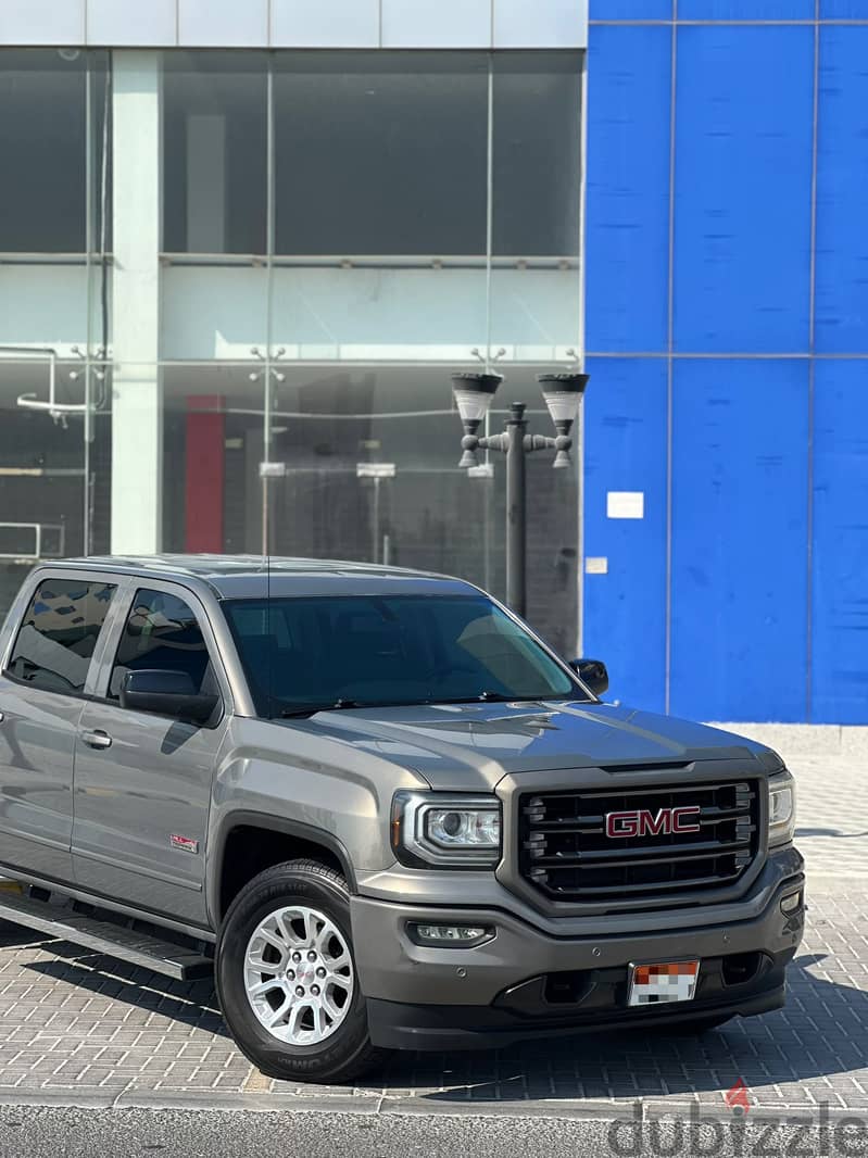 GMC SIERRA ALL TERRAIN 4X4 V8 2017 BROWN 4