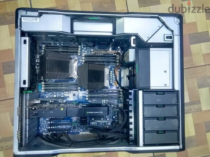 HP Workstation Dual Intel Xeon 32 Core 128GB RAM  NVIDIA 4GB 256 Bit 7