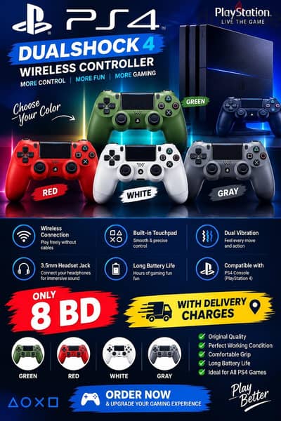 Gaming PS4 Controller