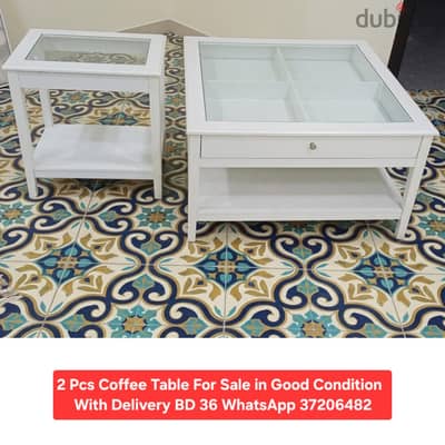 Center table & other items for sale with Delivery
