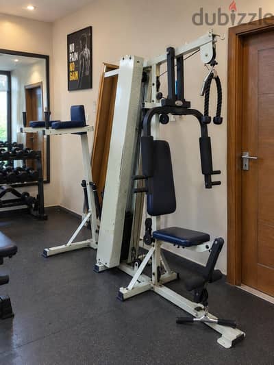 multi station  home gym 125bd